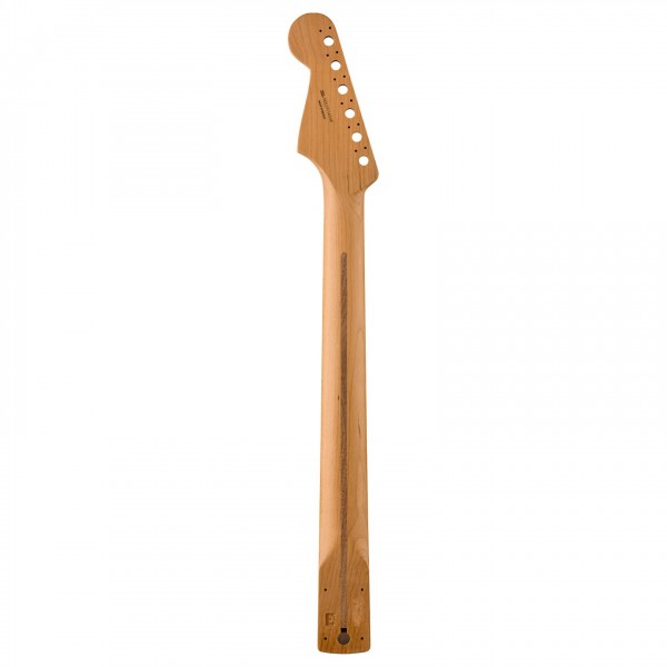 Fender Satin Roasted Maple Stratocaster Neck 12", RW, Flat Oval Shape