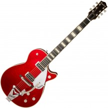 Gretsch G6129T-LTD15 Duo Jet Electric Guitar, Ltd. Red Sparkle