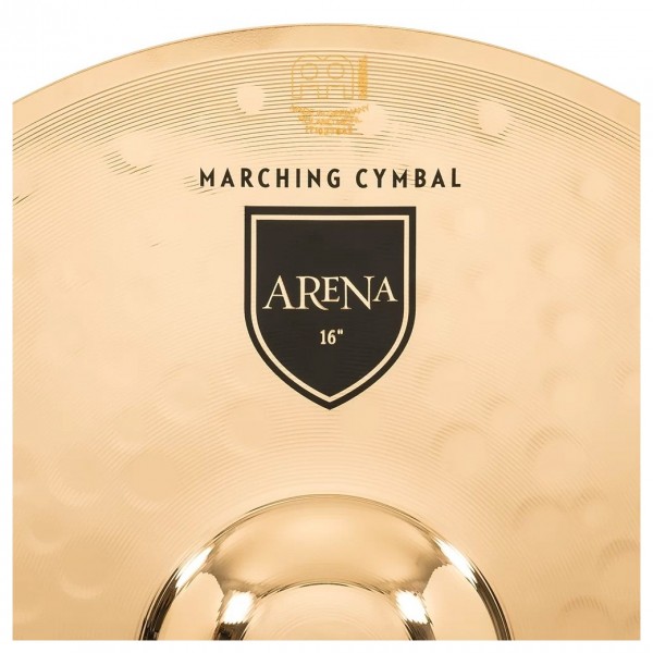Meinl Marching 16" Arena Professional Range Cymbal Pair - Logo
