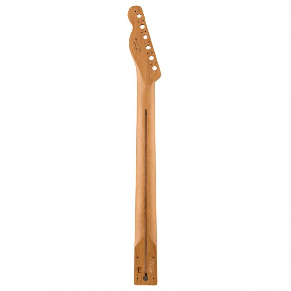 Fender Satin Roasted Maple Telecaster Neck 12", MN, Flat Oval Shape