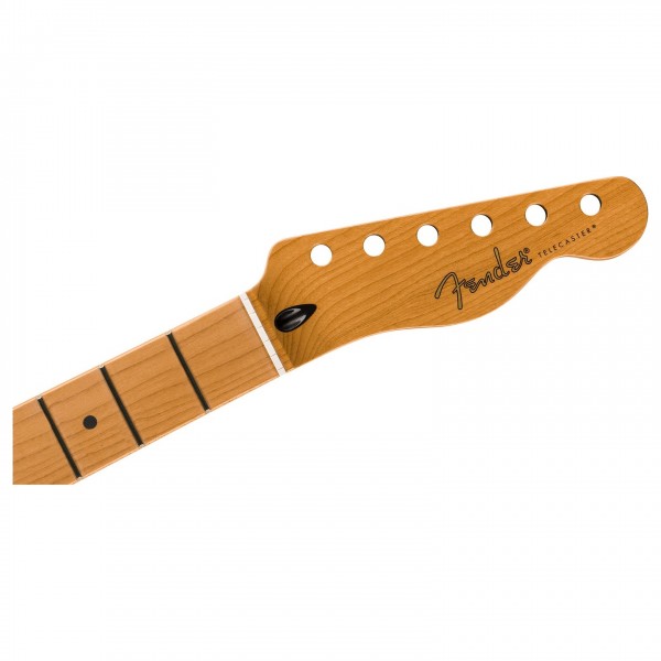 Fender Satin Roasted Maple Telecaster Neck 12", MN, Flat Oval Shape