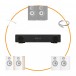 Arcam Radia A5 & Bowers & Wilkins 607 S3 Hi-Fi System Front View