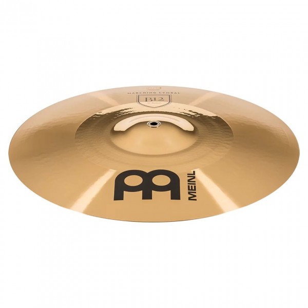 Meinl Marching 18" B12 Cymbal Pair, includes BR5 Straps - Angle