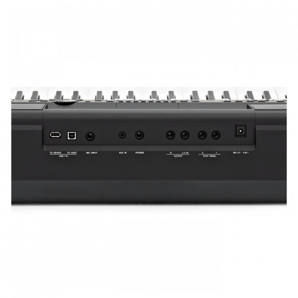 Yamaha PSR SX600 Digital Arranger Keyboard inputs