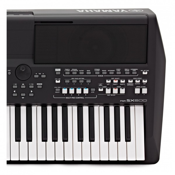 Yamaha PSR SX600 Digital Arranger Keyboard interface 3