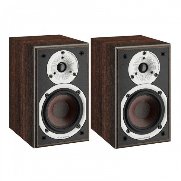 DALI SPEKTOR 1 Bookshelf Speakers (Pair), Walnut Front View