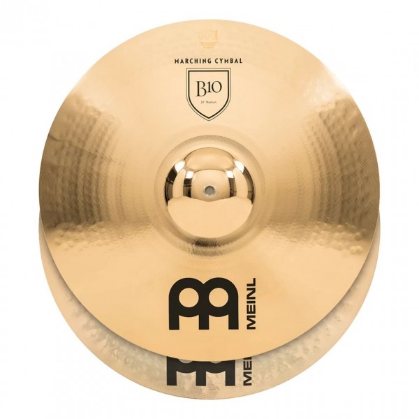Meinl Marching 20" B10 Cymbal Pair, includes BR5 Straps