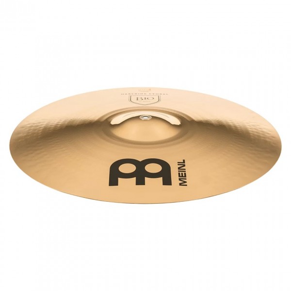 Meinl Marching 20" B10 Cymbal Pair, includes BR5 Straps - Angle