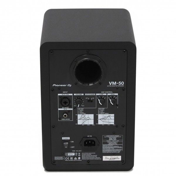 Pioneer DJ VM-50 Monitor Speaker, Single - Secondhand