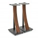 AVCOM 650mm Speaker Stands, Walnut (Pair)