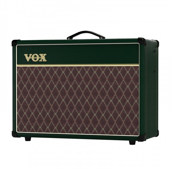 Vox AC15C1 15w Guitar Amp, British Racing Green