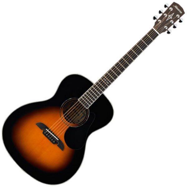 Alvarez AF60 Folk OOO Acoustic Guitar, Sunburst