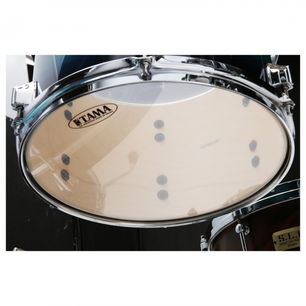 Tama Superstar Classic 22'' 3pc Shell Pack, Blue Lacquer Burst - Shell Detail