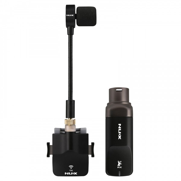 NUX B-6 Wireless Saxophone Microphone System 2.4GHz at Gear4music