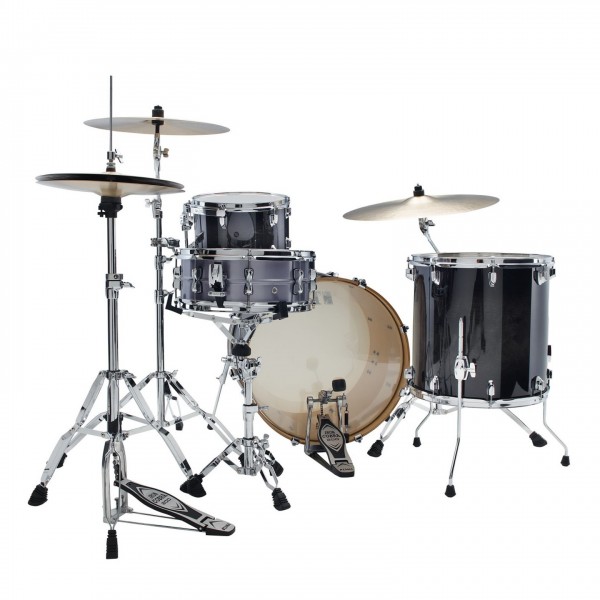 Tama Superstar Classic 22'' 3pc Shell Pack, Transparent Black Burst - Back