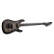 ESP LTD M-1007B QM, Charcoal Burst Satin