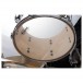 Tama Superstar Classic 22'' 3pc Shell Pack, Natural Tiger Ebony Wrap - Shell Detail
