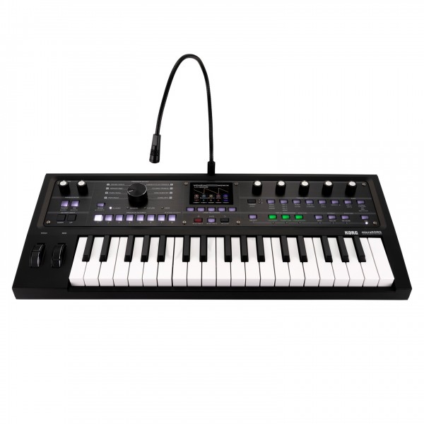 Korg Microkorg 2, Black - Front with Mic