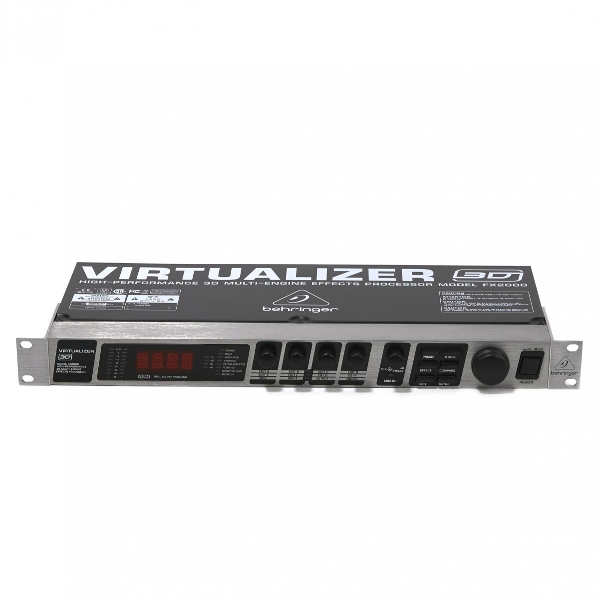 BEHRINGER VIRTUALIZER 3D FX2000 - Strumenti Musicali Nuovi E Usati Su Mercatino Musicale
