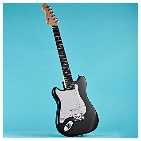 VISIONSTRING 3/4 Left Handed Electric Guitar Pack, Black