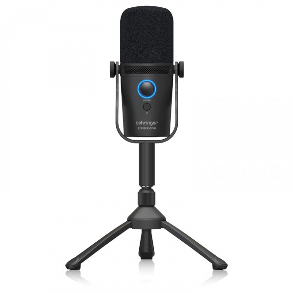 Behringer D2 Podcast Pro Large Diaphragm Dynamic Podcast Microphone - Upright, Front