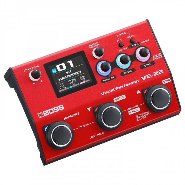 Boss VE-22 Vocal Performer with Power Supply