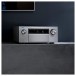 Denon AVC-X8500HA 13.2 Channel 8K AV Surround Amplifier, Silver Lifestyle View