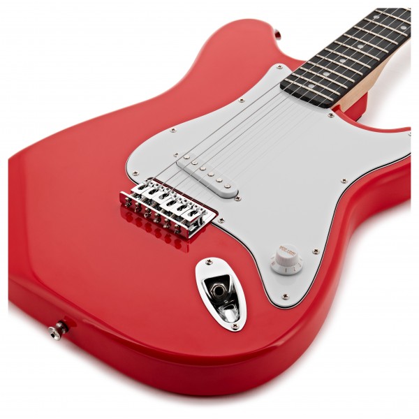VISIONSTRING Electric Guitar Pack, Red