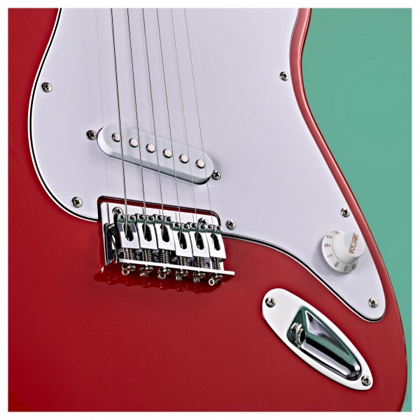 VISIONSTRING Electric Guitar Pack, Red