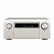 Denon AVC-X8500HA 13.2 Channel 8K AV Surround Amplifier, Silver Front View