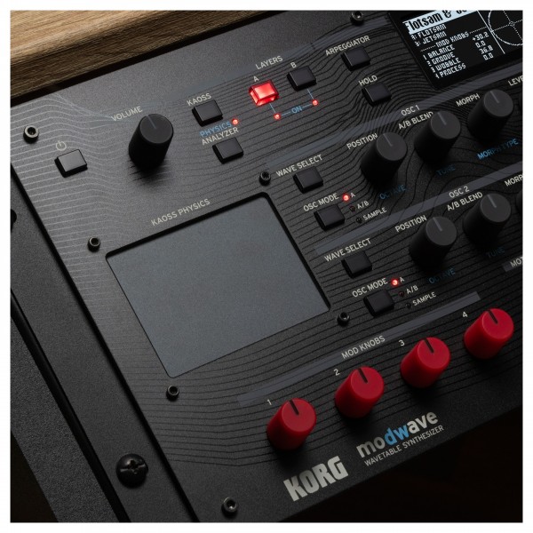 Korg Modwave Module - Detail