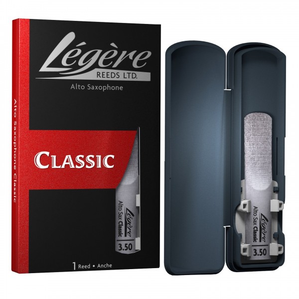 Legere Alto Saxophone Classic Cut Synthetic Reed, 3.5
