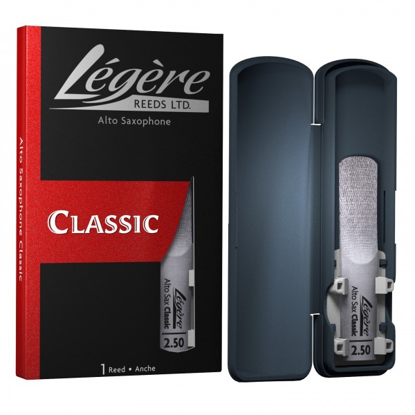 Legere Alto Saxophone Classic Cut Synthetic Reed, 2.5