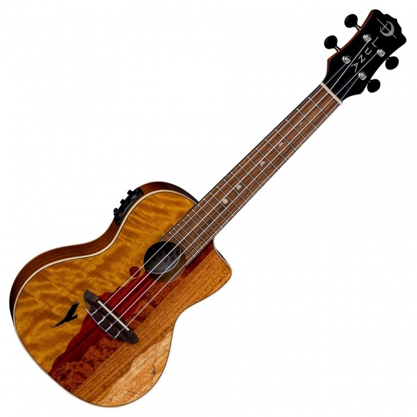 Luna Vista Eagle Electro Concert Ukulele, Gloss