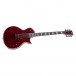 ESP LTD EC-1000 QM See Thru Black Cherry Fluence - Angled