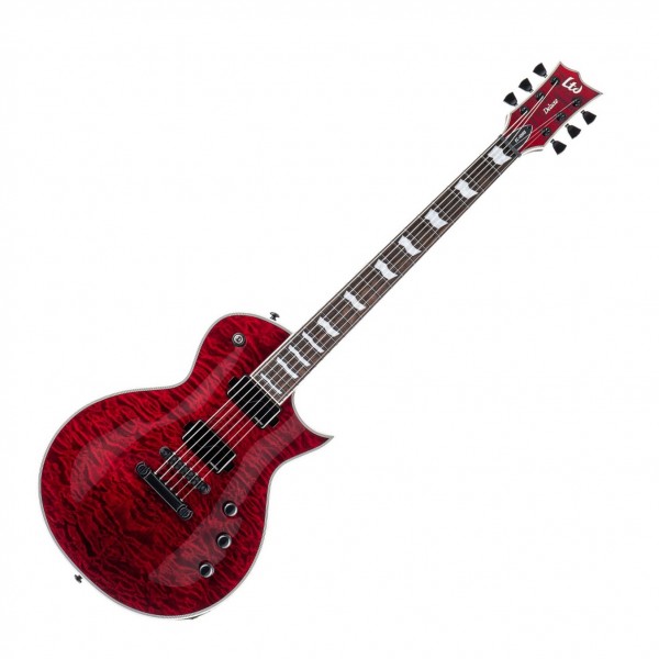 ESP LTD EC-1000 QM See Thru Black Cherry Fluence - Front