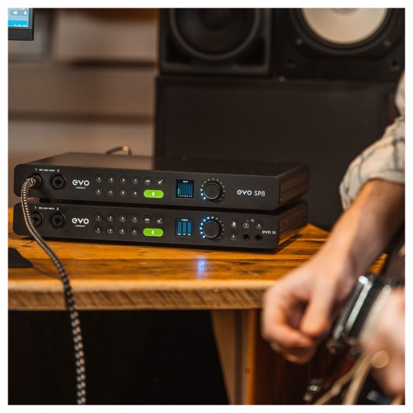EVO By Audient SP8 - 8 kanałowy inteligentny przedwzmacniacz