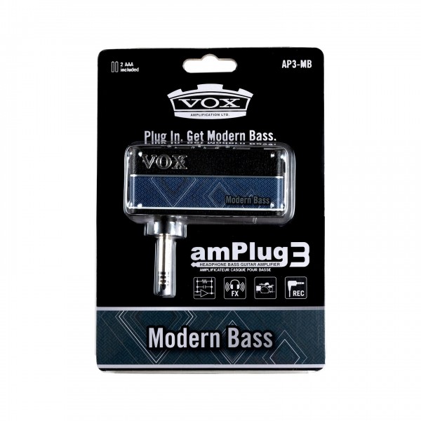 Vox amPlug 3 Modern Bass - Packaging