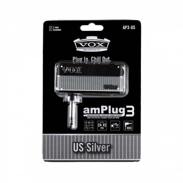 Vox amPlug 3 US Silver - Packaging