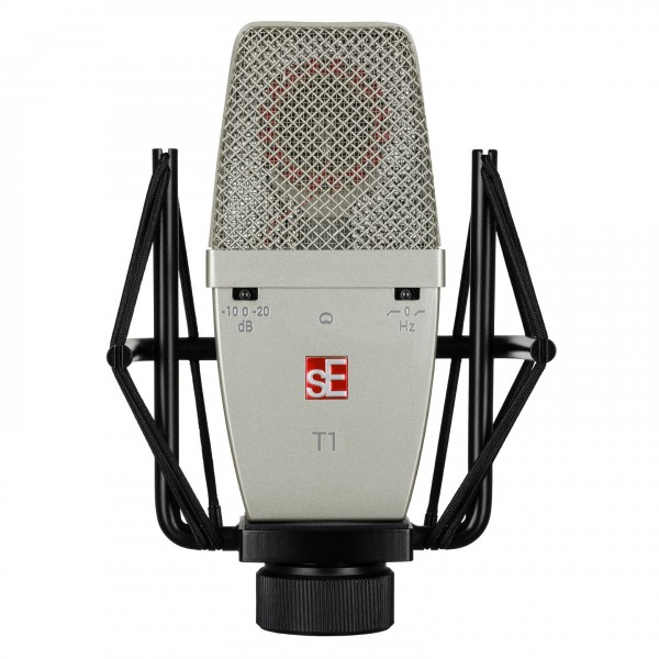 sE-T1 Cardioid Condenser Microphone - Front with Mount