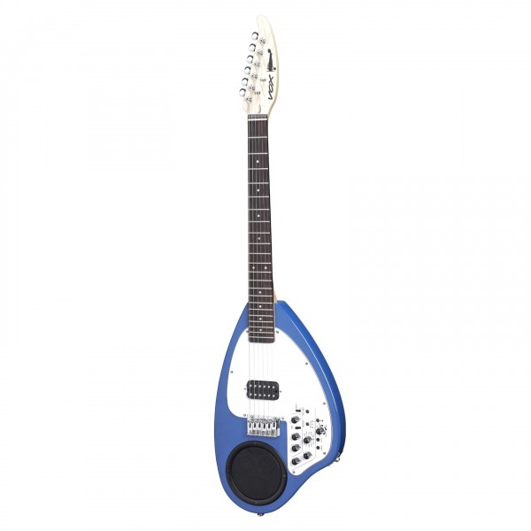 Vox APC-1 Travel Guitar, Blue - Front