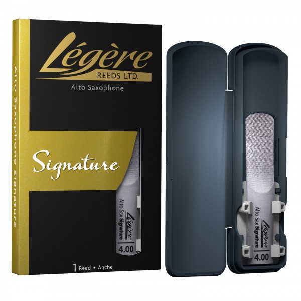 Legere Alto Saxophone Signature Synthetic Reed, 4