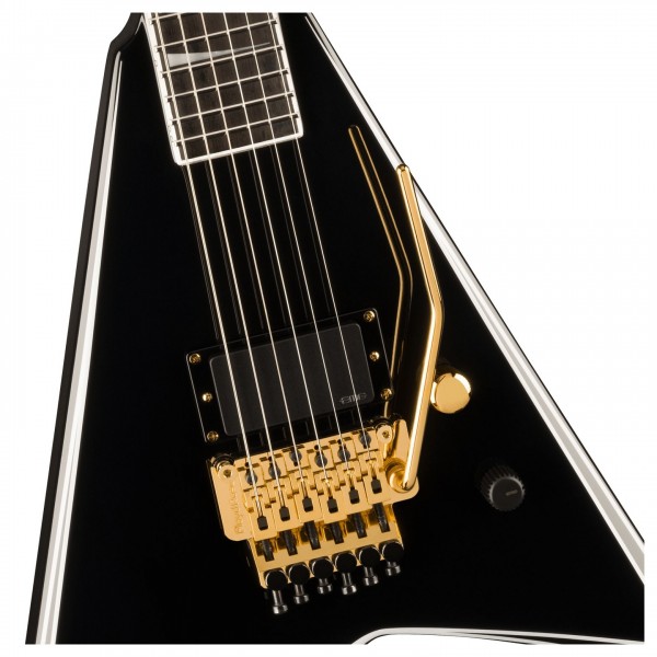 Jackson Concept Series Ltd Ed Rhoads RR24, Black /w White Pinstripes