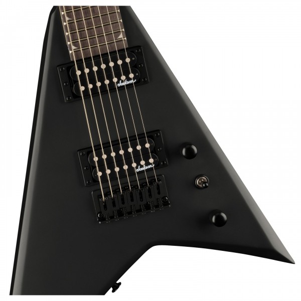 Jackson 7弦 Rhoads JS22-7 RR HT Black 超美品 Jackson JS Series Rhoads JS22-7 RR HT, Satin Black | Gear4music