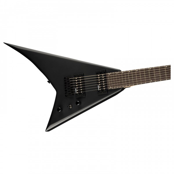 Jackson 7弦 Rhoads JS22-7 RR HT Black 超美品 Jackson JS Series Rhoads JS22-7 RR HT, Satin Black at Gear4music