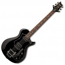 PRS S2 Starla Electric Guitar, Black with Dot Inlays