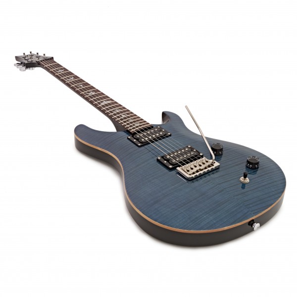 PRS SE Custom 22 Electric Guitar with Tremolo, Whale Blue (2017