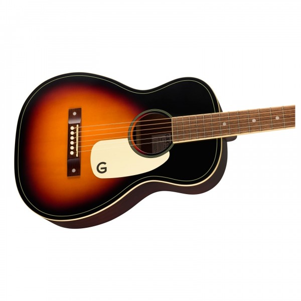Gretsch Jim Dandy Parlour, Rex Burst - Body, Horizontal