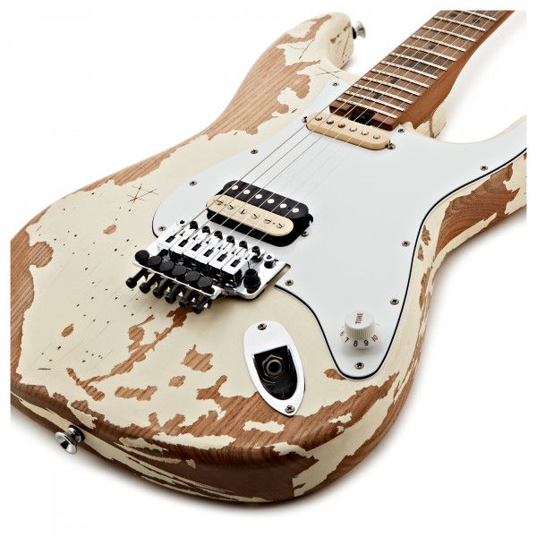 Charvel Henrik Danhage Ltd Ed Signature Pro-Mod So-Cal, White Relic