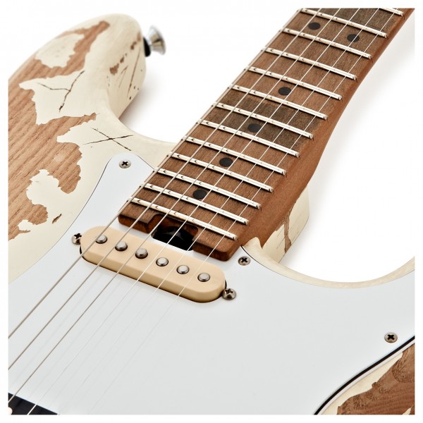 Charvel Henrik Danhage Ltd Ed Signature Pro-Mod So-Cal, White Relic